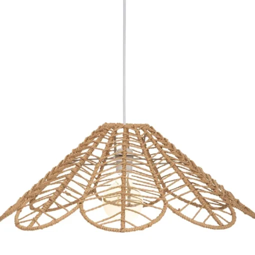 Atmosphera Suspension Corde Folk Naturel D.58Cm- Lustres Et Suspensions