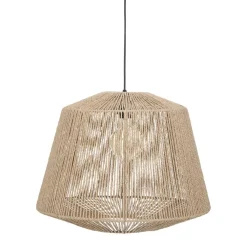 maxibazar Suspension Corde Jily Naturel D.48Cm- Lustres Et Suspensions