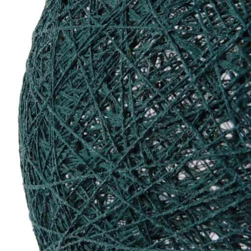 maxibazar Suspension Interieur Bleu Petrole 30Cm- Lustres Et Suspensions