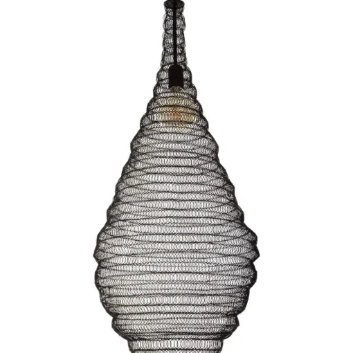 Atmosphera Suspension Maille Fer Noir Ali H.82Cm- Lustres Et Suspensions