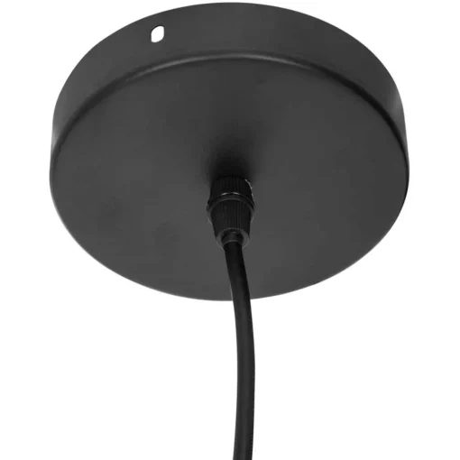 Atmosphera Suspension Metal Bois Deb Noir D.32Cm- Lustres Et Suspensions