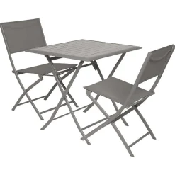 Hespéride Tables De Jardin></noscript>Table Azua Pliante Aluminium Tonka 2 Places