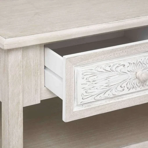 Atmosphera Tables Basses>Table Basse 2 Tiroirs Hina