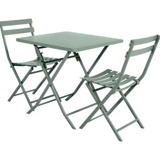 Hespéride Tables De Jardin>Table Greensboro Carree Olive 2 Places