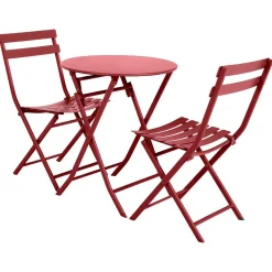 Hespéride Tables De Jardin></noscript>Table Greensboro Ronde Groseille 2 Places