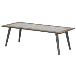 Hespéride Tables De Jardin></noscript>Table Lambada Fixe Ceramique Graphite 8 Places