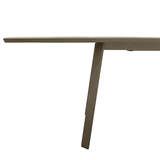 * Tables De Jardin>Table Pavane Extensible Aluminium Seigle Praline 10 Places