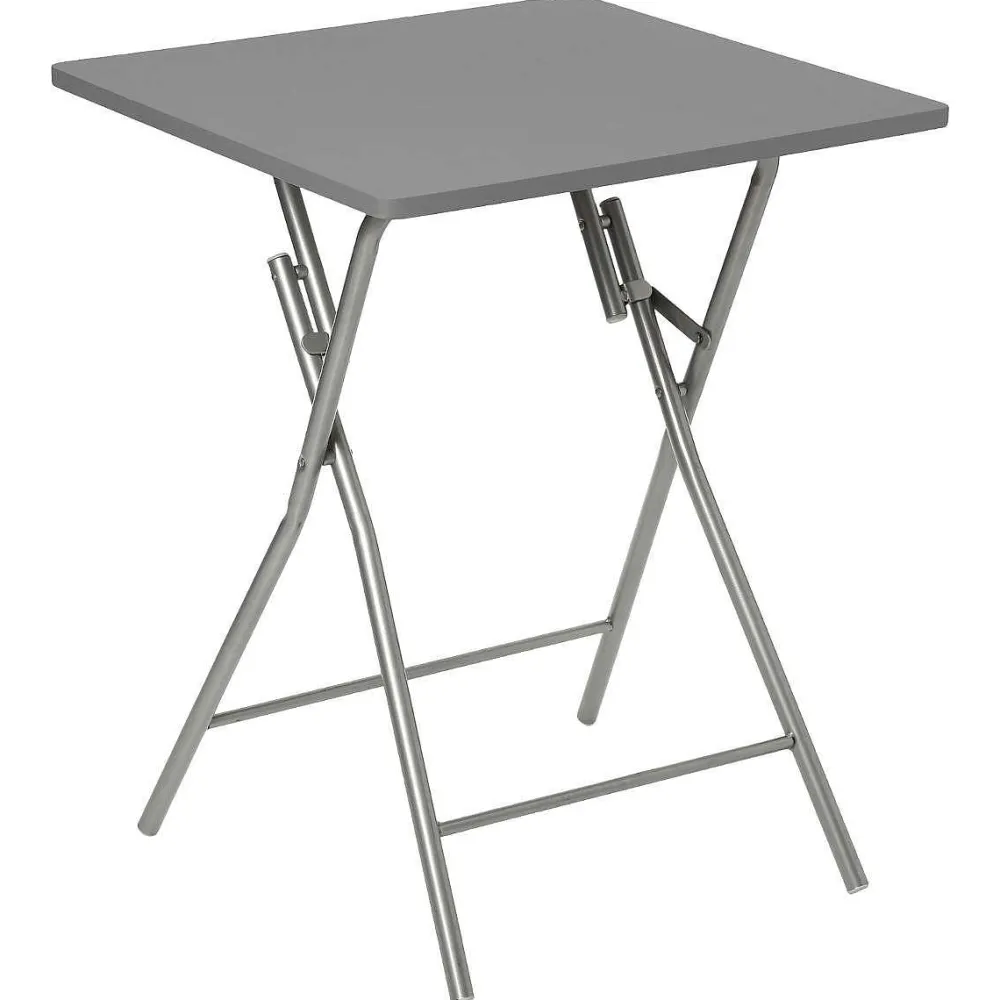 Five Tables Pliantes>Table Pliante 60X60Cm Gris