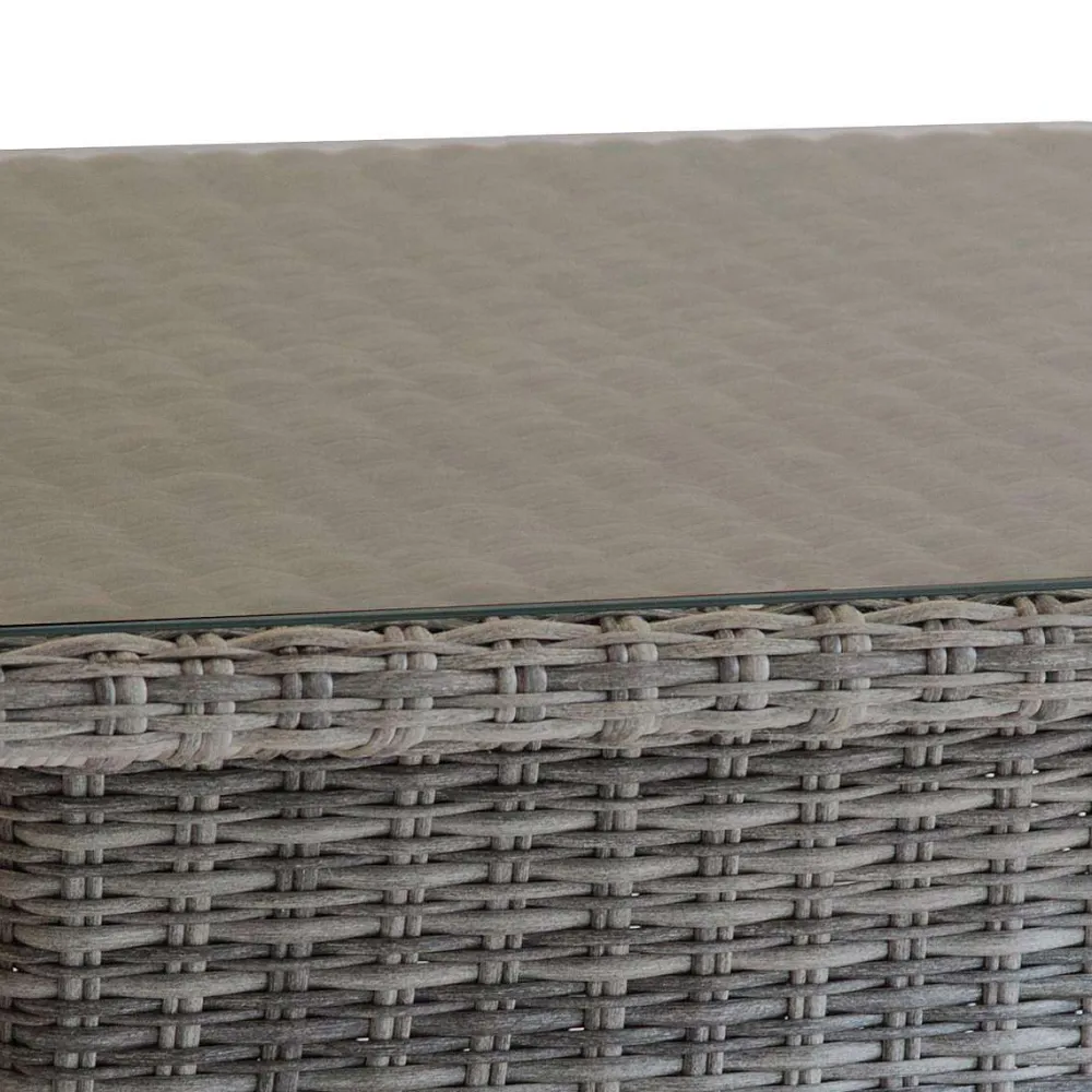 Hespéride Canapé De Jardin>Table Salon Relevable Moorea Rectangle Terre D Ombre