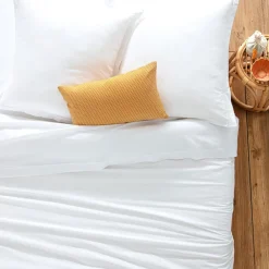 Atmosphera Taie Oreiller Blanc 63X63Cm- Taies D'Oreillers Et De Traversins