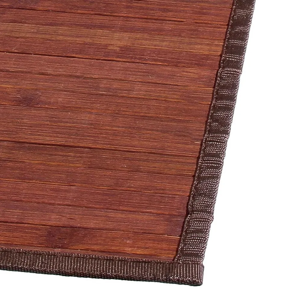 Five Tapis Bambou Latte Chocolat 50X80Cm- Tapis Deco