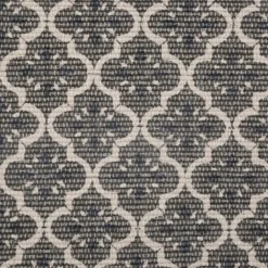 Atmosphera Tapis Coton Imprime Gris Fonce 60X90Cm- Tapis Deco