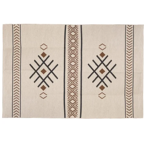 Atmosphera Tapis Coton Jacquard Loft D.118X170Cm- Tapis Deco