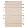 maxibazar Tapis Coton Pompon Jute 60X90Cm En Box- Tapis Deco