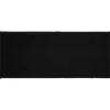 maxibazar Tapis Deco Rectangle 50X120 Cm Uni Primobis Noir- Tapis De Cuisine