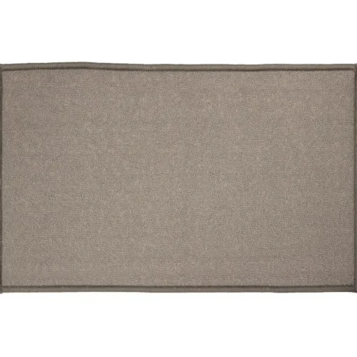 maxibazar Tapis Deco Rectangle 50X80 Cm Uni Primobis Gris- Tapis De Cuisine