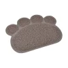 Repas Et Accessoires|* Tapis Forme Patte D.40X30Cm Taupe