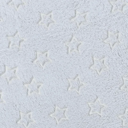 maxibazar Tapis Phosphorescent Etoile Gris 70Cm- Tapis Enfant