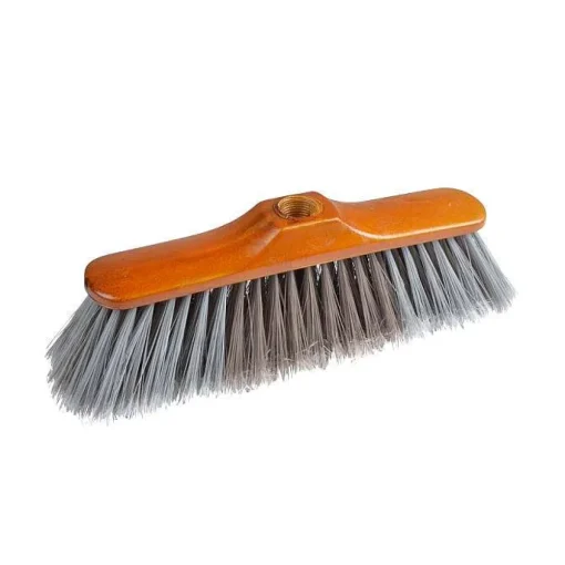 Menage|* Tete De Balai Plastique 33Cm Effet Bois