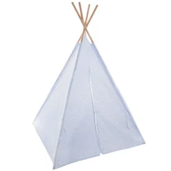 Atmosphera Tipis Et Cabanes></noscript>Tipi Deco Bleu H.160Cm