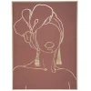 Atmosphera Toile Imprimee Femme D.60X80Cm- Toiles Et Tableaux