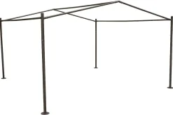 Hespéride Tonnelles></noscript>Tonnelle Abri Certeli 4X4M Ardoise