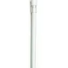 maxibazar Tringle Autobloquante Ronde 40 X 60 X1 Blanc- Vitrages