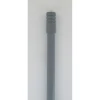 maxibazar Tringle Extensi Bistrot 135X225X1 Embout Cylindre Strie Gris- Vitrages