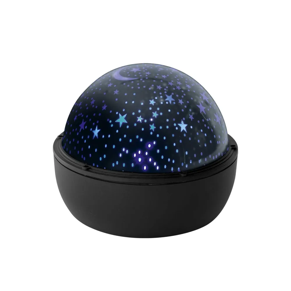 maxibazar Veilleuse Led Ciel Etoile Rotative- Luminaires Enfant