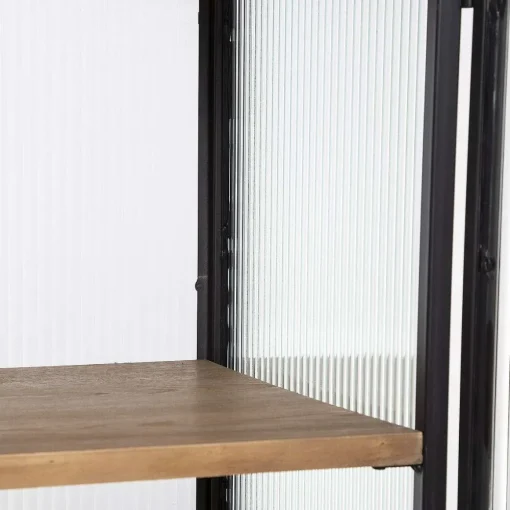 Atmosphera Bibliothèques>Vitrine Bibliotheque 2 Portes Bakos